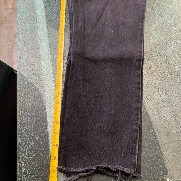 Zara High Waisted Straight Cropped Mom Jean - Picture 11 of 11